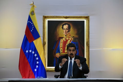Nicolás Maduro, presidente de Venezuela