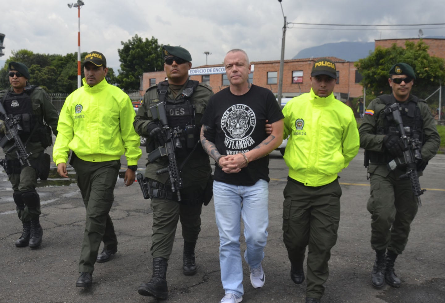 Jhon Jairo Velásquez, alias Popeye / Foto Policía Metropolitana de Medellín