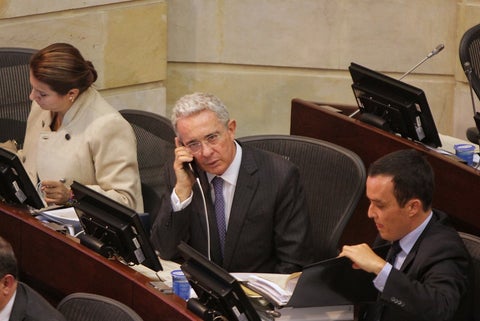Álvaro Uribe Vélez en el Congreso
