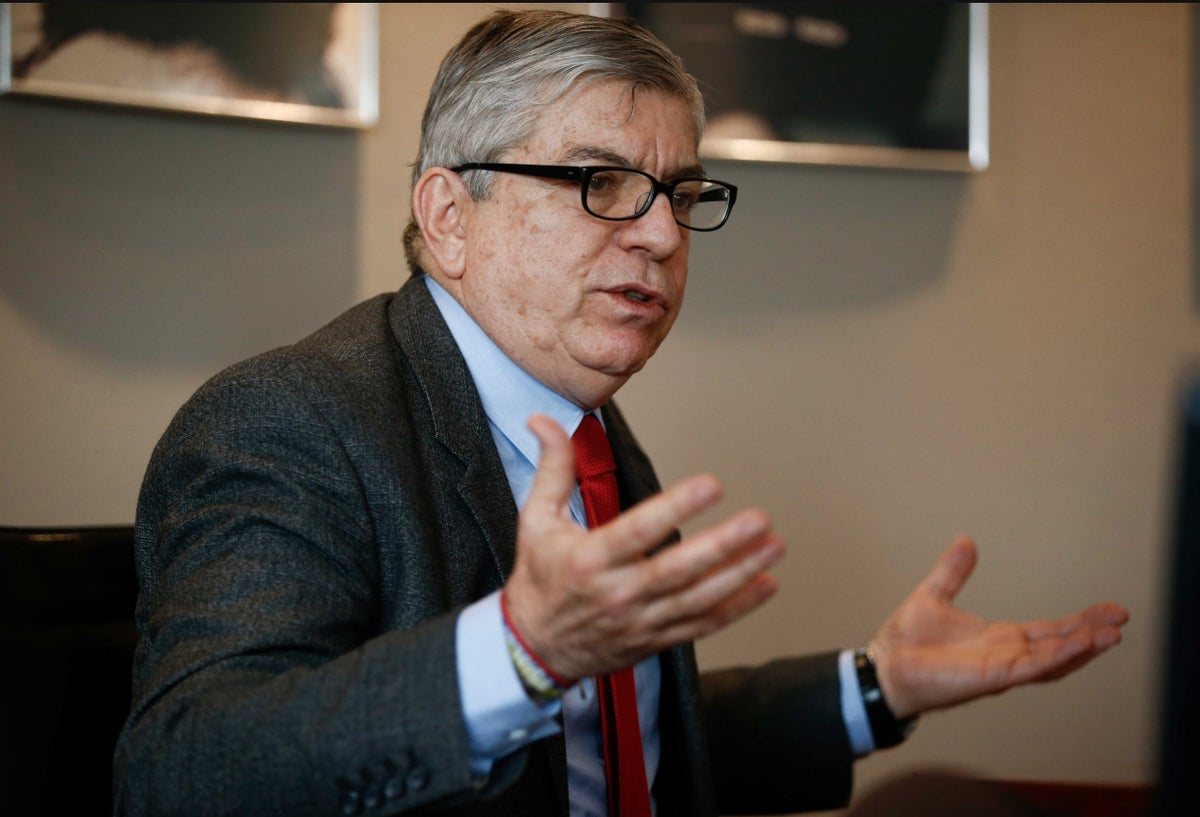 César Gaviria Trujillo, expresidente de la República y jefe del Partido Liberal