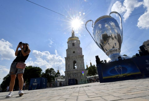 Kiev, la capital del fútbol en la final de la Champions League