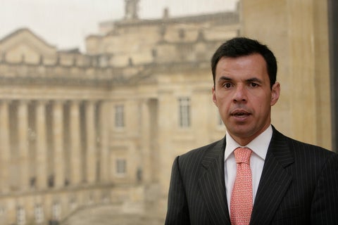 El ministro del Interior, Guillermo Rivera.