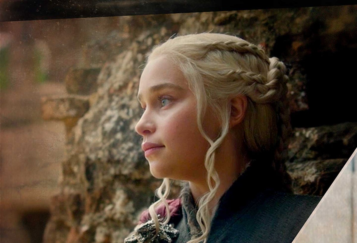 Emilia Clarke como Daenerys Targaryen