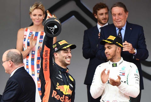 Ricciardo ganó el Gran Premio de Mónaco