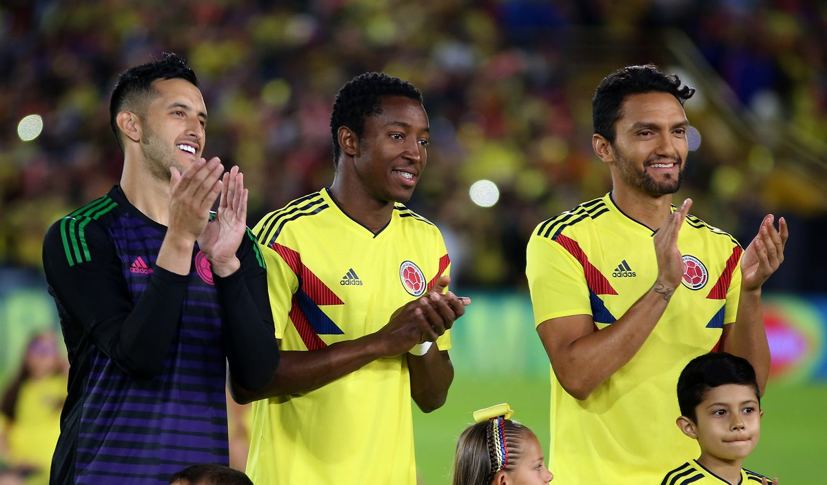 Camilo Vargas, Óscar Murillo y Abel Aguilar / Foto de Inaldo Pérez, LA FM