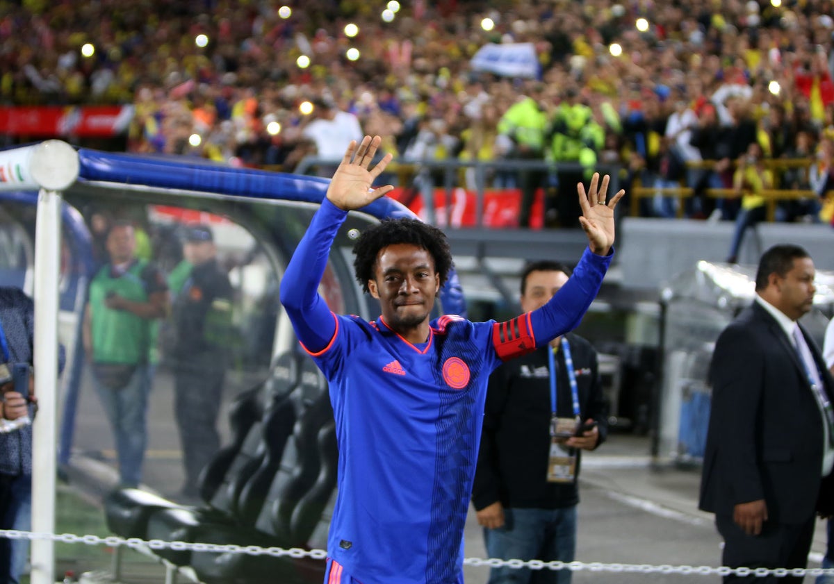 Juan Guillermo Cuadrado / Foto de Inaldo Pérez, LA FM