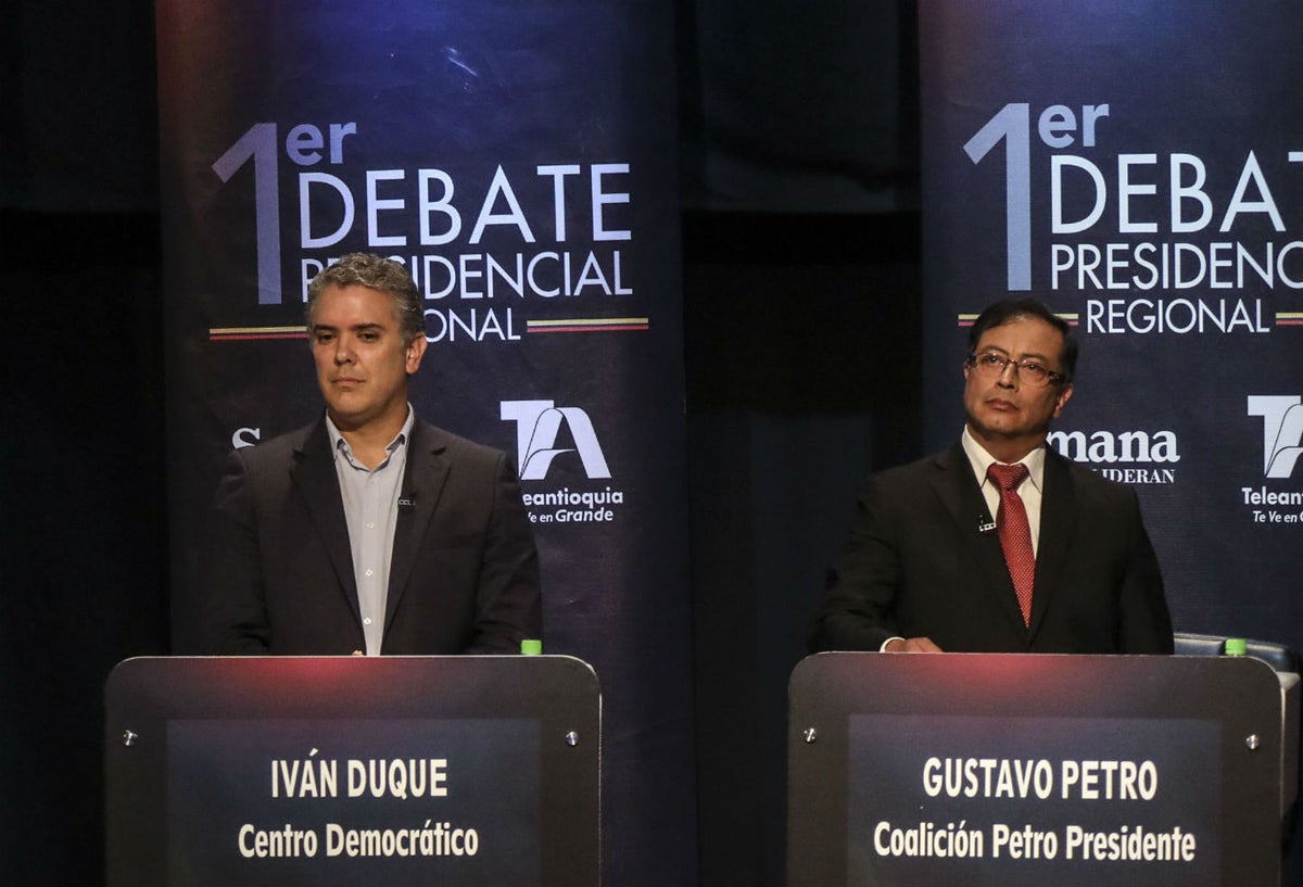 Los candidatos Iván Duque y Gustavo Petro se enfrentarán en segunda vuelta este 17 de junio