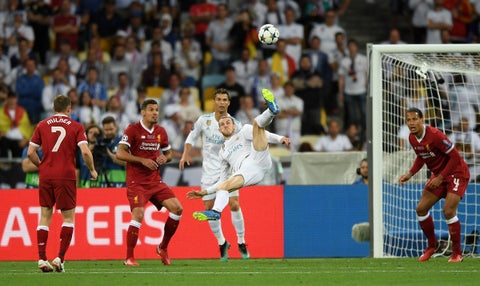 El acrobático golazo de Gareth Bale en la final de Kiev