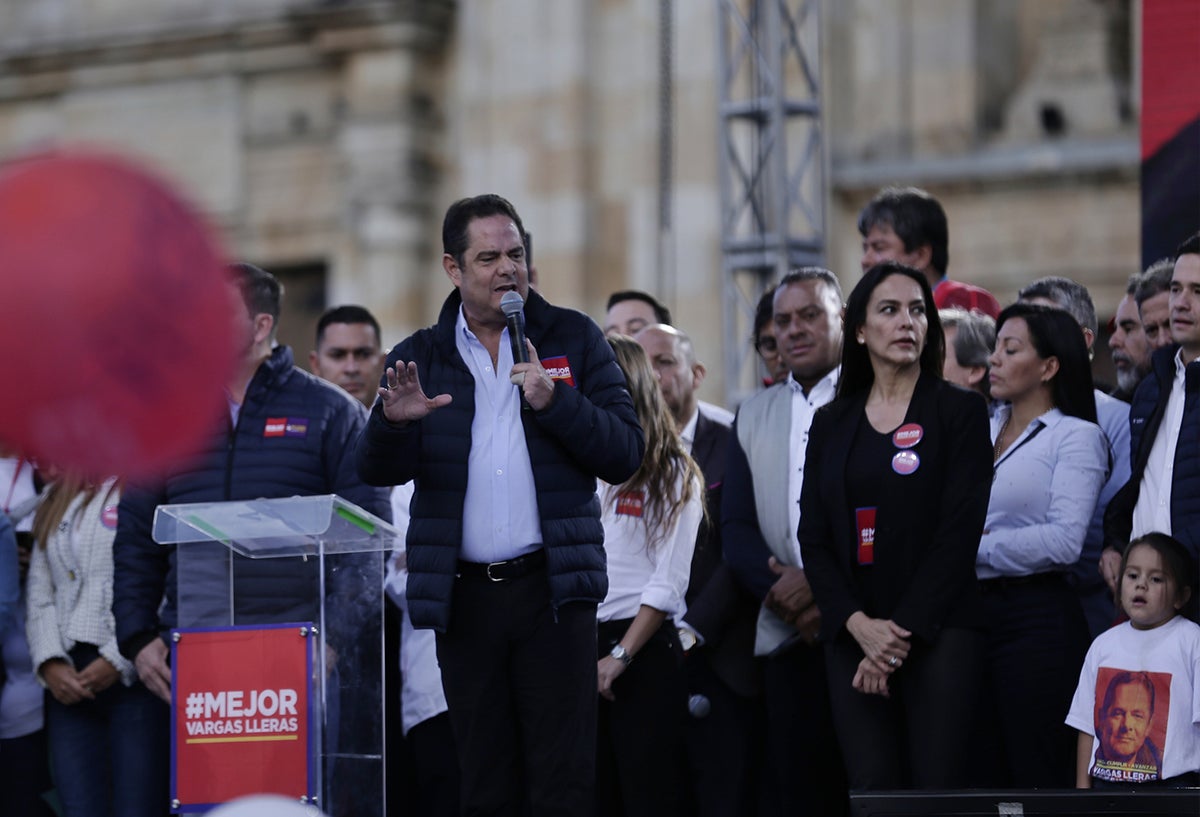 Cierre de campaña del candidato presidencial Germán Vargas Lleras