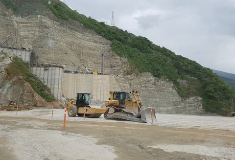 Imagen de las obras en Hidroituango / Colprensa