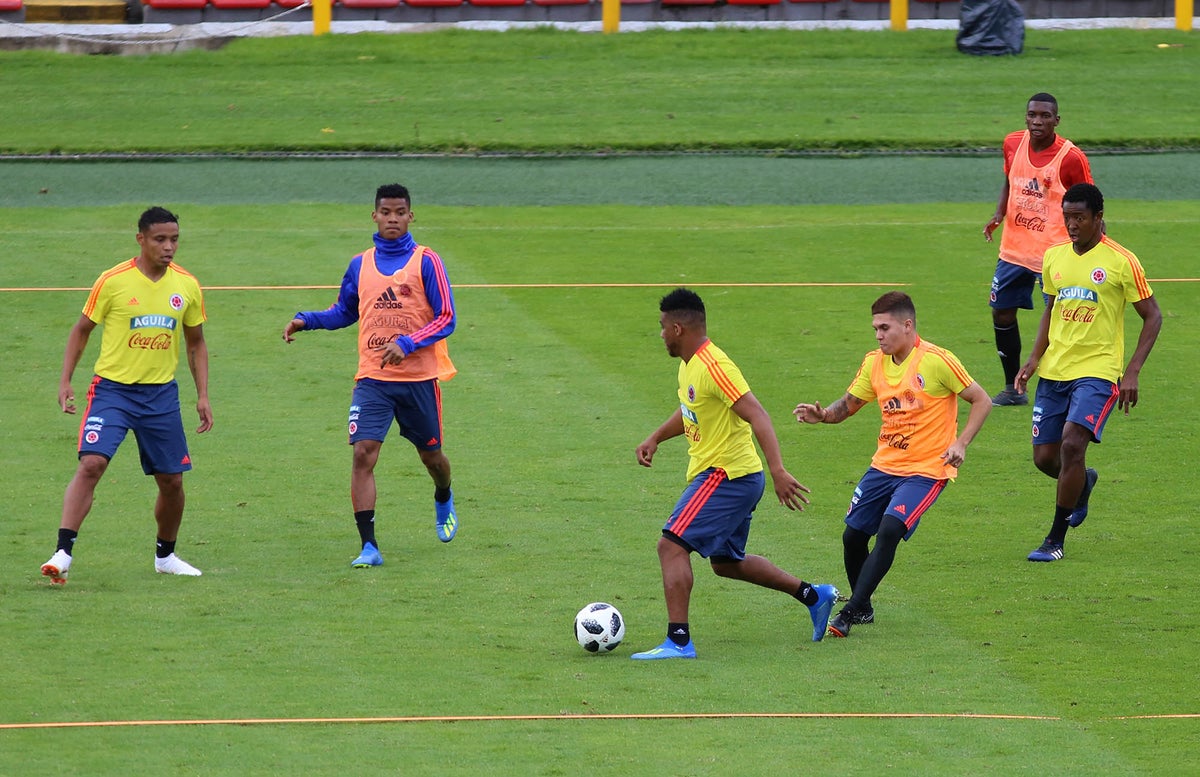 Selección Colombia entrenó en Bogotá
