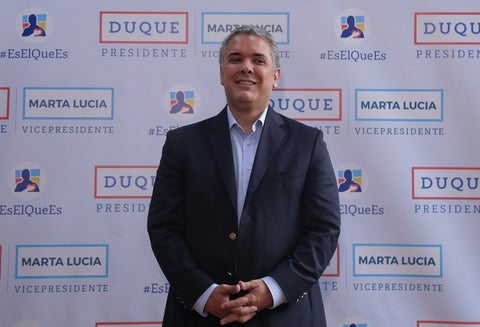 Iván Duque, candidato presidencial