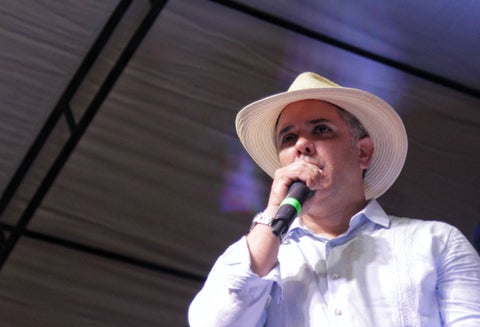 Iván Duque, candidato presidencial del Centro Democrático