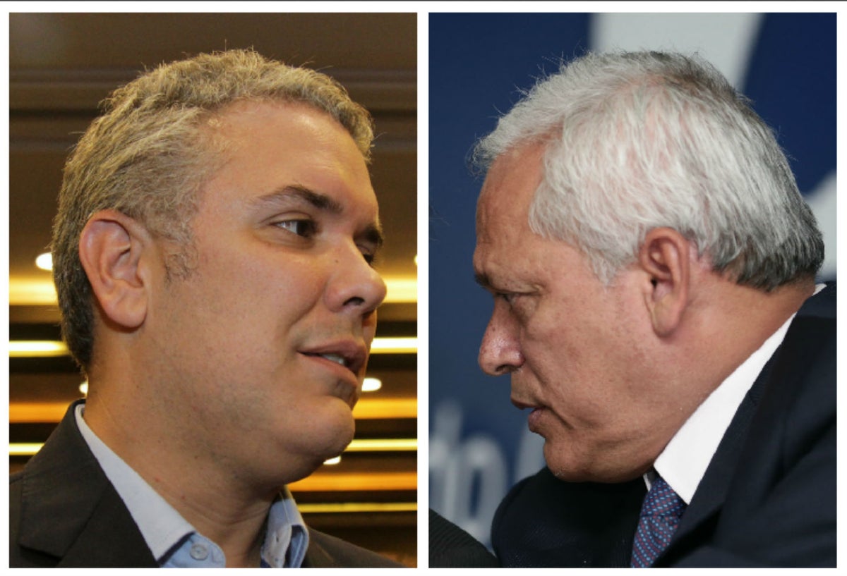Iván Duque y Hernán Andrade