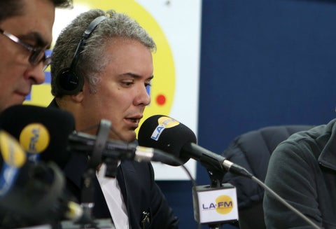 Iván Duque, candidato del Centro Democrático