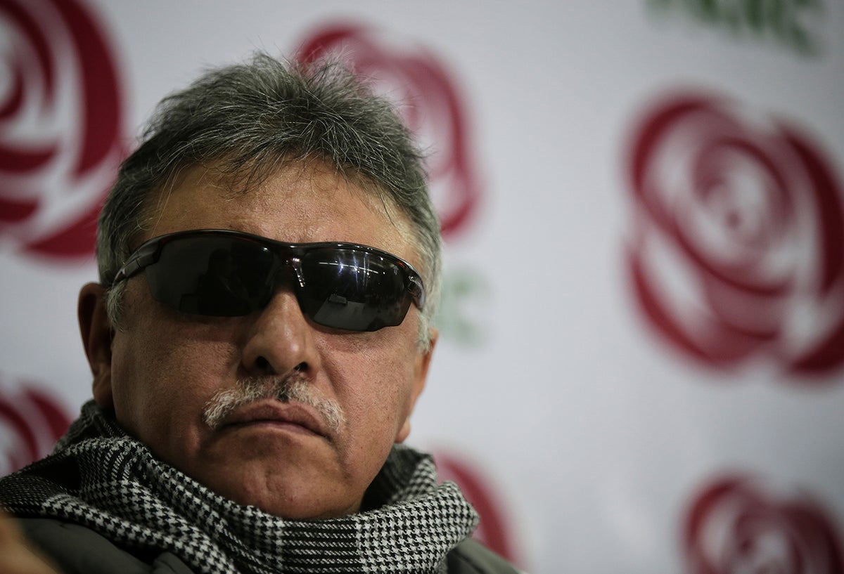 Jesús Santrich, miembro del partido Farc