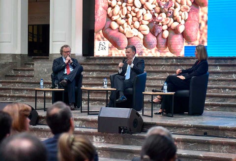 Juan Manuel Santos en Bruselas