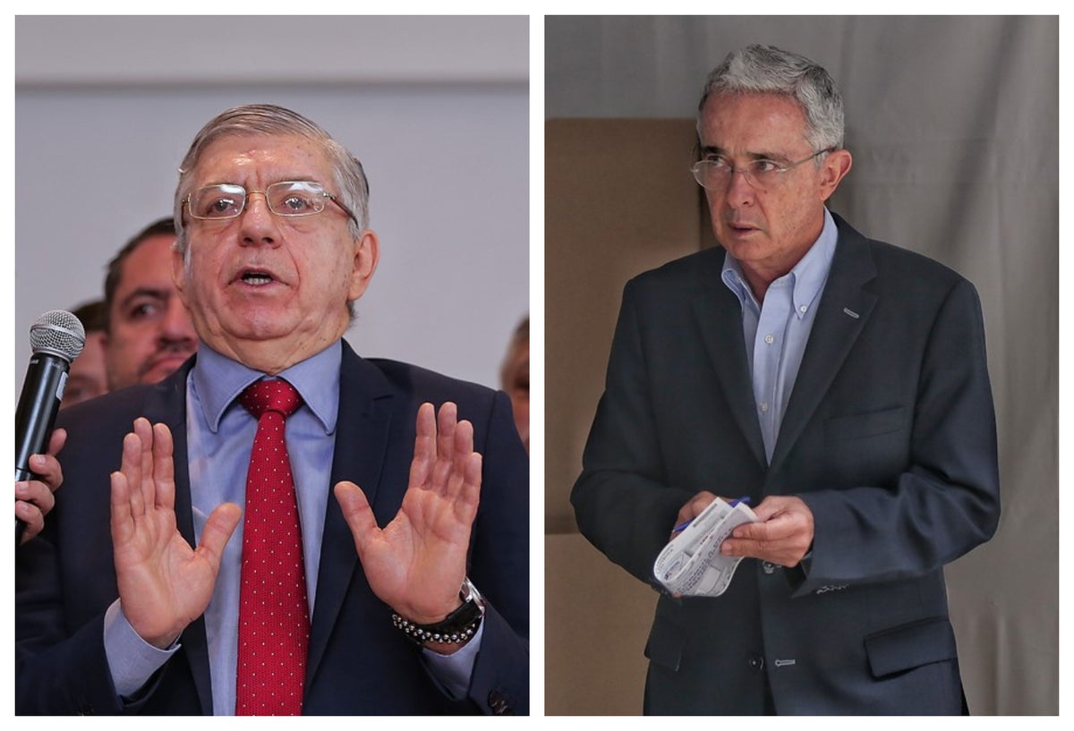 Los expresidentes César Gaviria y Álvaro Uribe / Colprensa