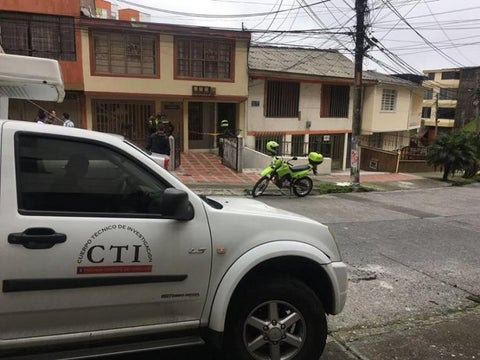 La vivienda en Chipre (Manizales) donde un sujeto asesinó a su hermana