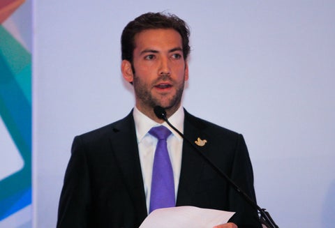 Martin Santos, hijo del presidente Juan Manuel Santos