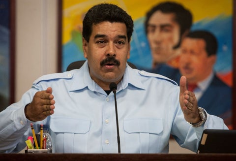 El presidente de Venezuela, Nicolás Maduro