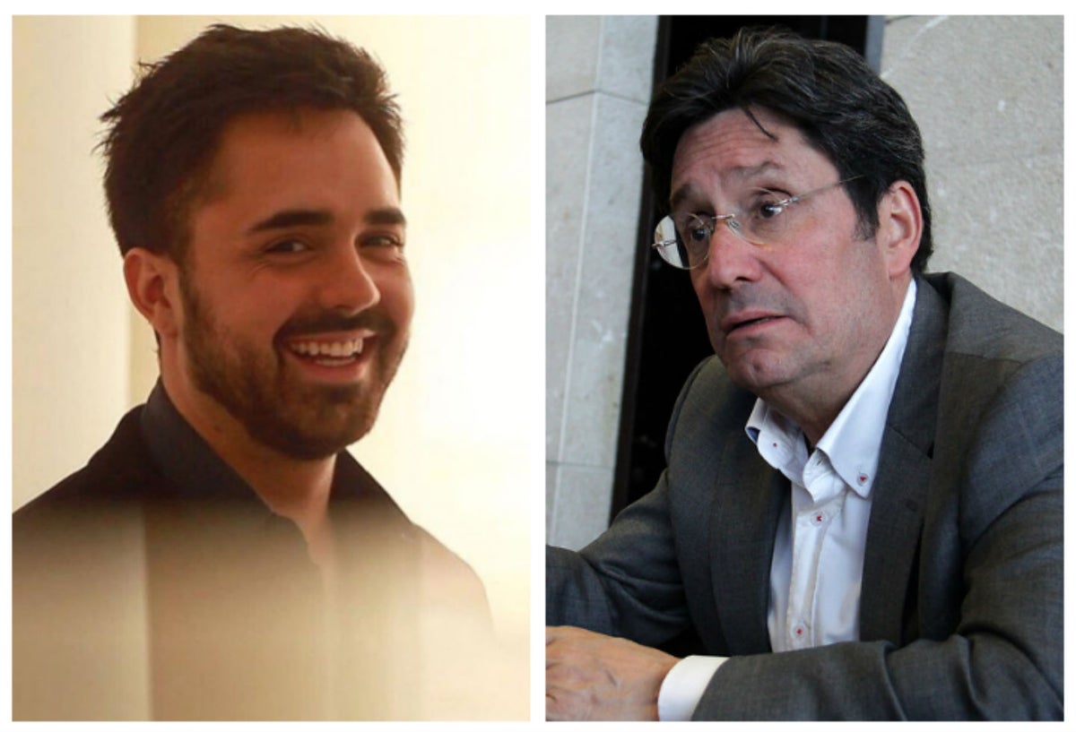 Pedro Santos y Pacho Santos