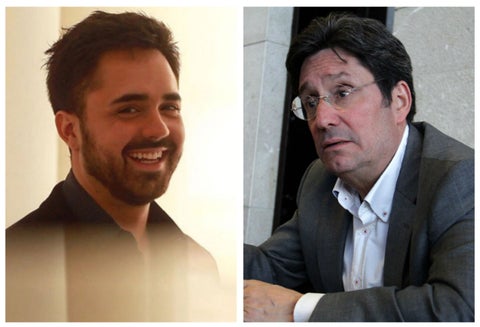 Pedro Santos y Pacho Santos