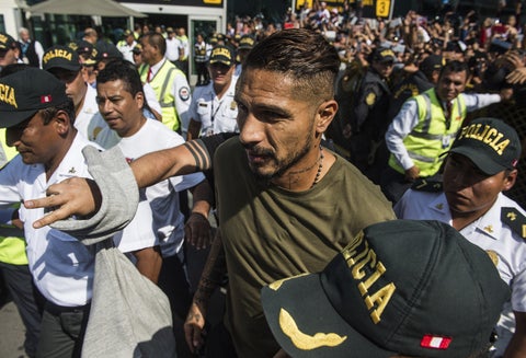 Paolo Guerrero, futbolista peruano / AFP