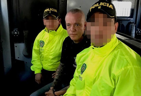 Jhon Jairo Velásquez Vásquez, alias Popeye, fue capturado este viernes, en medio de un proceso por los presuntos delitos de concierto para delinquir y extorsión / Colprensa