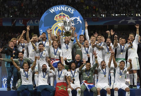 Real Madrid, campeón de la Liga de Campeones / AFP