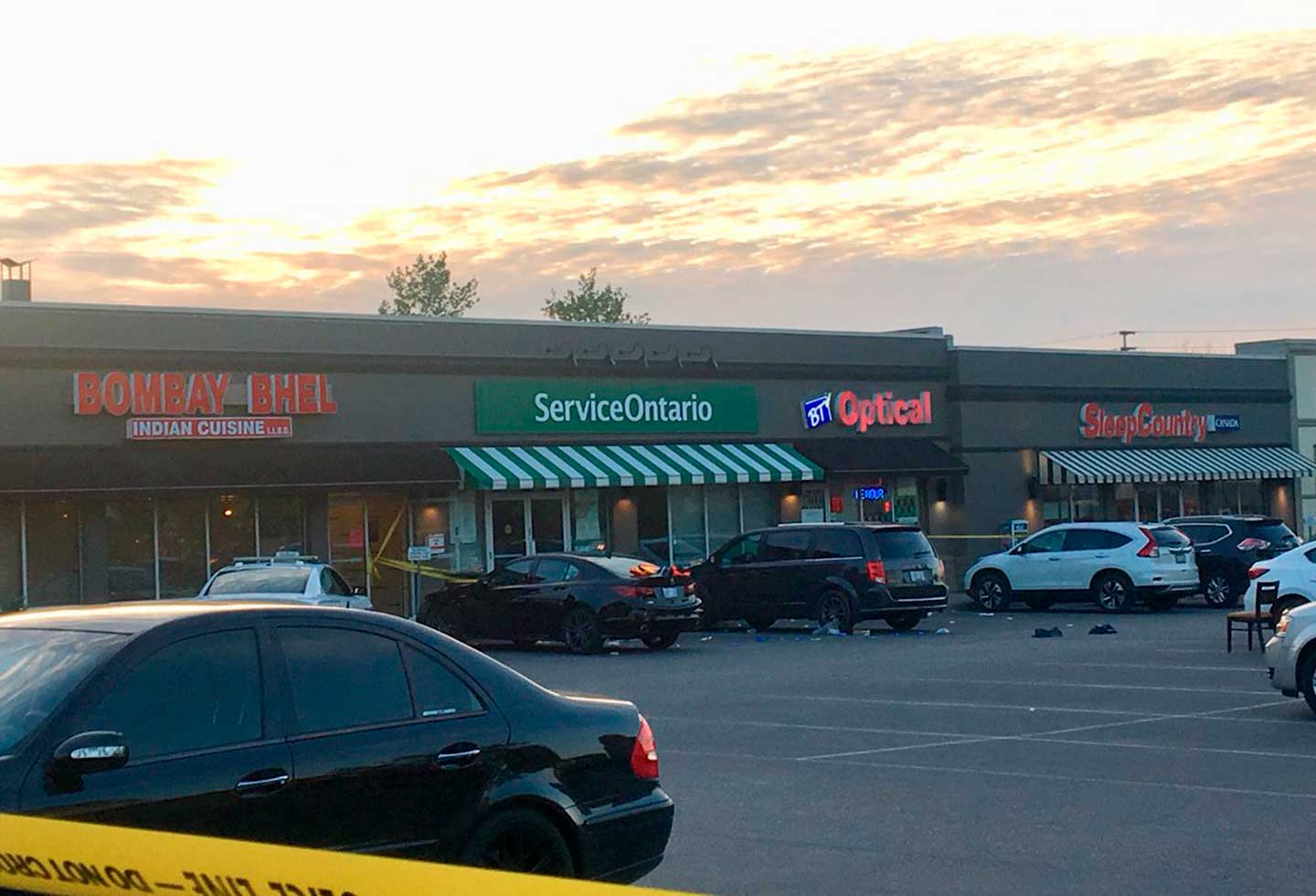Restaurante de Canadá afectado por bomba