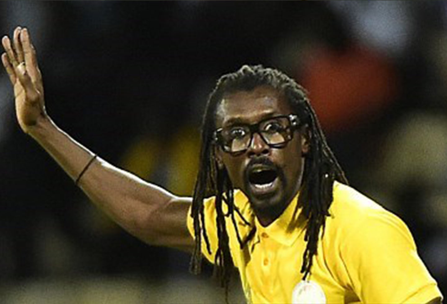 Aliou Cisse, técnico de Senegal / AFP