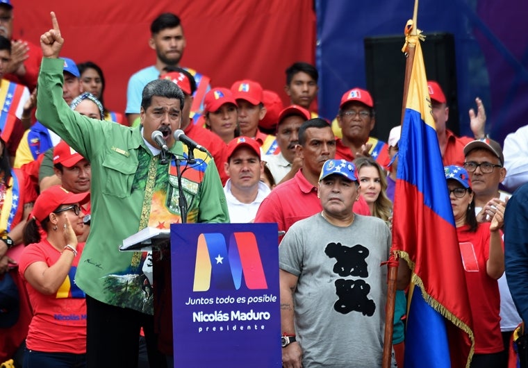 Presidente de Venezuela, Nicolás Maduro.