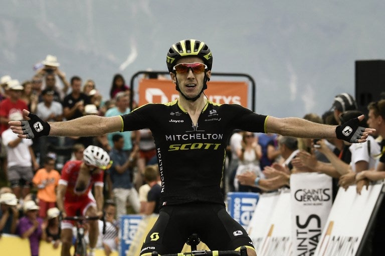Ciclista del Mitchelton Scott Adam Yates