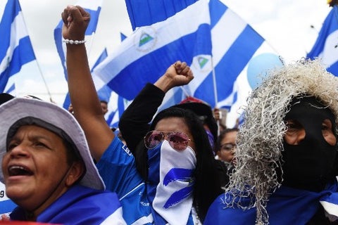 MARCHAS EN NICARAGUA