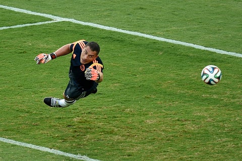 Faryd Mondragón en Brasil 2014