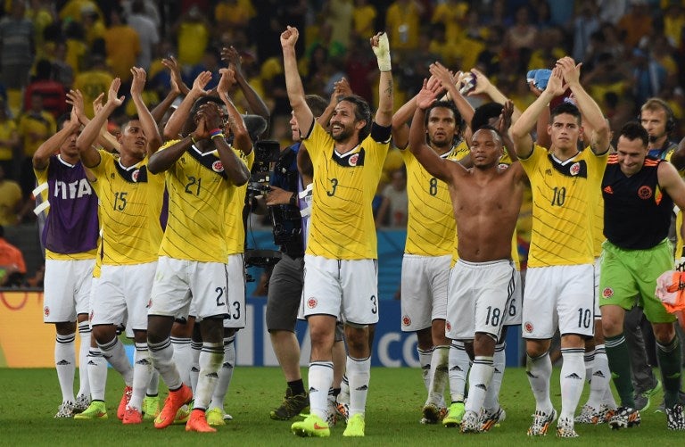 Selección Colombia en el Mundial de Brasil 2014