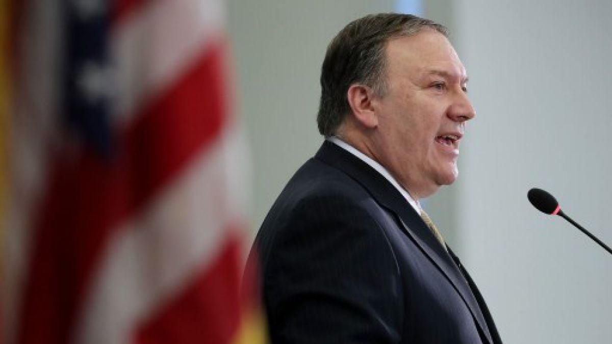 Mike Pompeo, secretario de Estado de EE. UU.