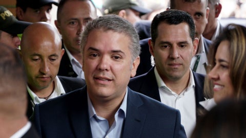 Iván Duque, presidente electo de Colombia