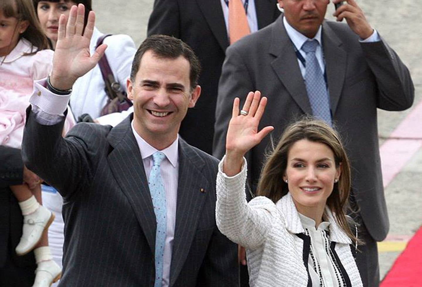 Rey Felipe y Letizia de España