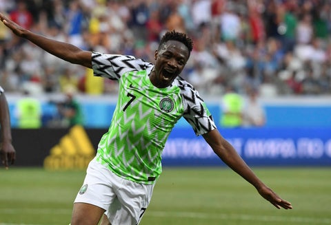 Ahmed Musa, la figura del juego entre Nigeria e Islandia