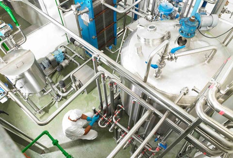El interior de una fábrica de Alpina