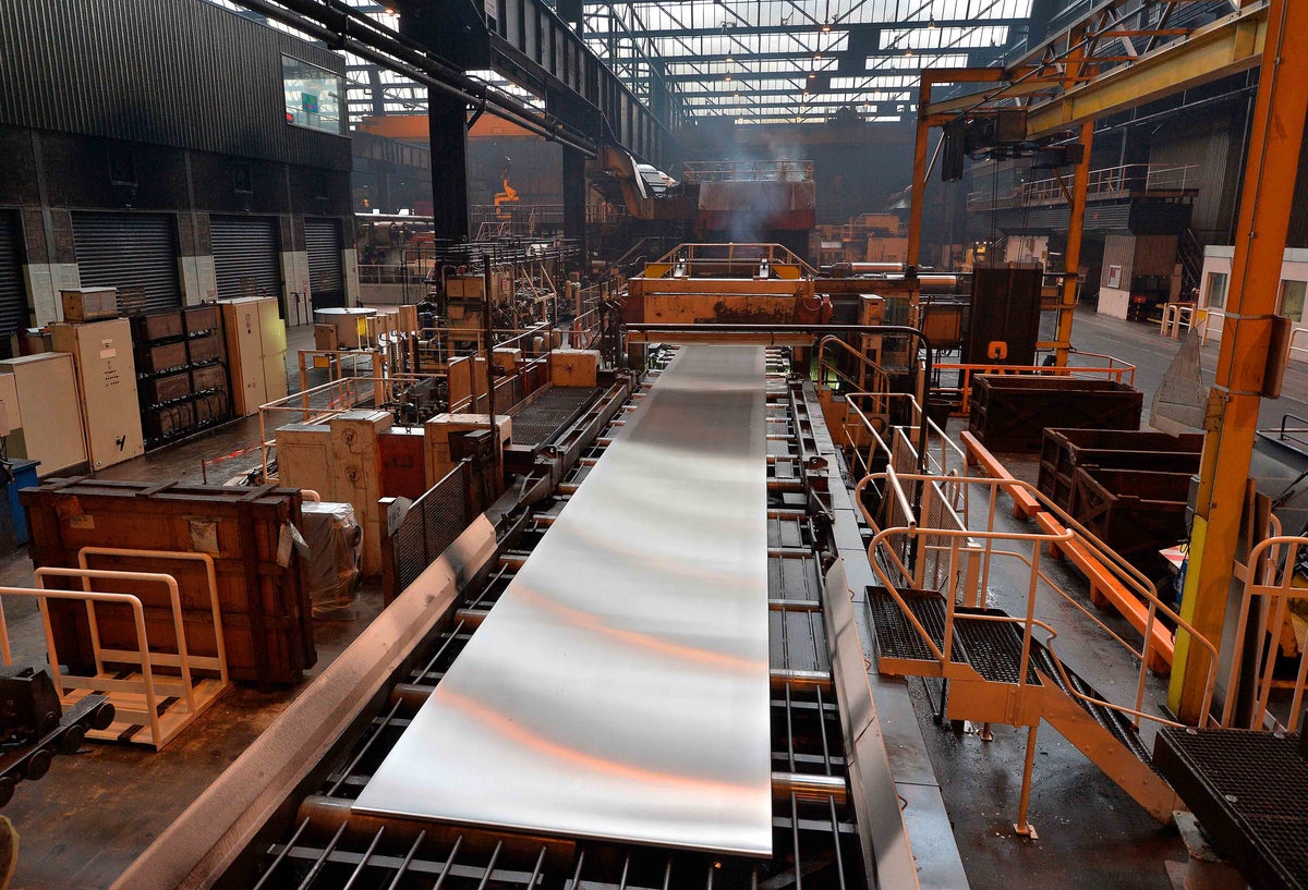 Una fábrica de aluminio en Biesheim (Francia)