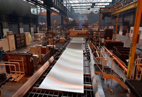 Una fábrica de aluminio en Biesheim (Francia)
