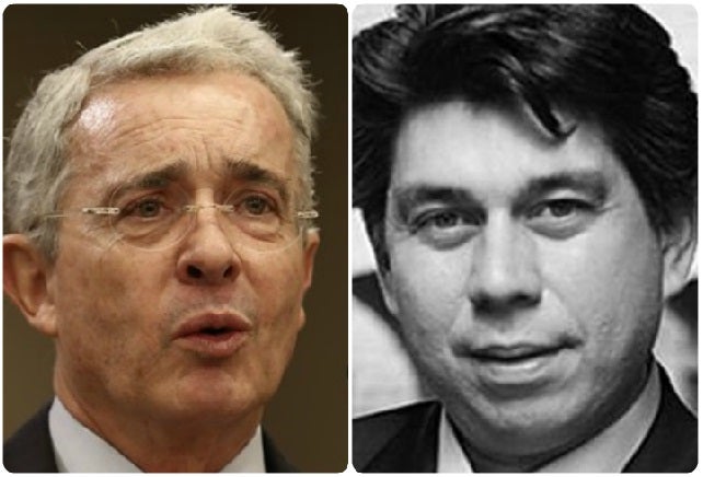 Álvaro Uribe y Daniel Coronell