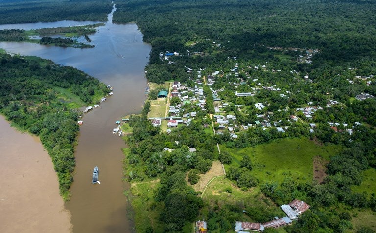 Complejo de humedales Lagos de Tarapoto, en Amazonas