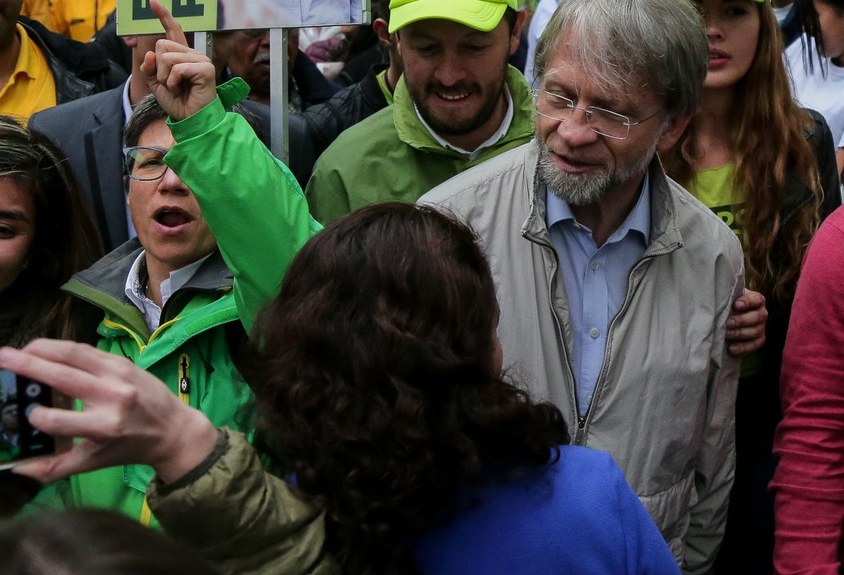 Claudia López y Antanas Mockus