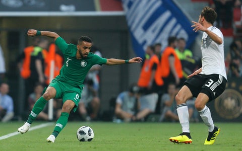 El conjunto saudí estuvo a punto de empatar frente a los dirigidos por Joachim Löw