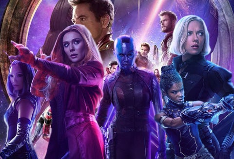 Universo Marvel mujeres.