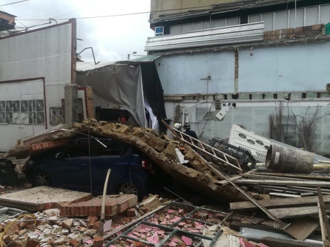 El accidente, ocurrido en el sur de Bogotá, no dejó lesionados